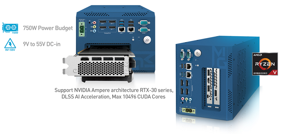 Vecow初、AMDプロセッサ搭載GPUコンピューティングPC MIG-1000